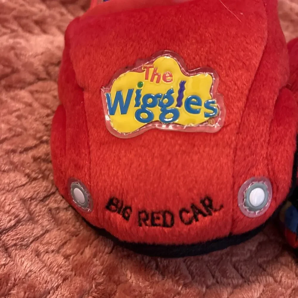Wiggles 2005 Big Red Car Toddler Shoe House Slippers -Size 7-8c